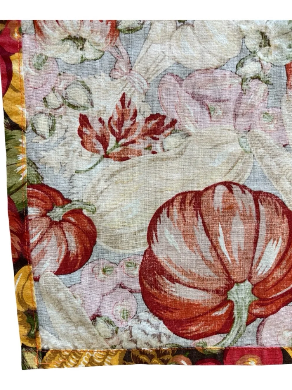 Better Homes Garden Fabric Table Runner & 2 Long Napkins Harvest  Thanksgiving